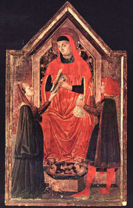 Sant Ivo che rende ragione, Neri di Bicci (?) ok. 1450 Florencja